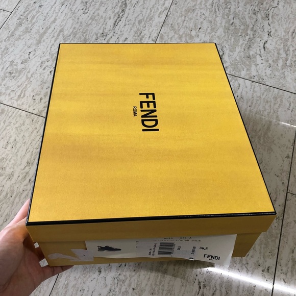 authentic fendi shoe box